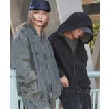 スウィッチングデニムフードブルゾン | WEGO【MEN】 | 詳細画像4