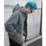 スウィッチングデニムフードブルゾン | WEGO【MEN】 | 詳細画像14
