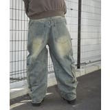 スウィッチングデニムカーゴパンツ | WEGO【MEN】 | 詳細画像9 