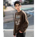 スプレーグラフィックニットプルオーバー | WEGO【MEN】 | 詳細画像7