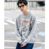 スプレーグラフィックニットプルオーバー | WEGO【MEN】 | 詳細画像13