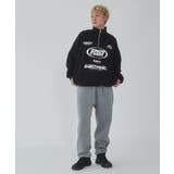 レーシングロゴハーフジッププルオーバー | WEGO【MEN】 | 詳細画像2