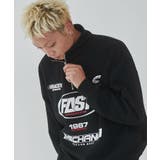 レーシングロゴハーフジッププルオーバー | WEGO【MEN】 | 詳細画像4