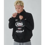 レーシングロゴハーフジッププルオーバー | WEGO【MEN】 | 詳細画像6