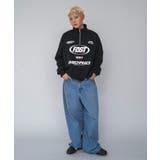 レーシングロゴハーフジッププルオーバー | WEGO【MEN】 | 詳細画像13