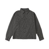 ブラックチェック1 | ミニマムチェックショートシャツ(LS) | WEGO【MEN】