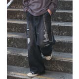 65 | ダブルニーダメージデニムパンツ | WEGO【MEN】