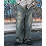 ダブルニーダメージデニムパンツ | WEGO【MEN】 | 詳細画像5