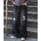 ダブルニーダメージデニムパンツ | WEGO【MEN】 | 詳細画像11