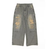 ダブルニーダメージデニムパンツ | WEGO【MEN】 | 詳細画像20