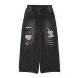 ダブルニーダメージデニムパンツ | WEGO【MEN】 | 詳細画像21