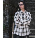 柄2 | オンブレチェックシャツ(LS) | WEGO【MEN】