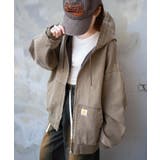 ヴィンテージウォッシュダックフードブルゾン | WEGO【WOMEN】 | 詳細画像12