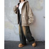 ヴィンテージウォッシュダックフードブルゾン | WEGO【WOMEN】 | 詳細画像15