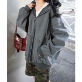 ヴィンテージウォッシュダックフードブルゾン | WEGO【WOMEN】 | 詳細画像23
