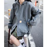 ヴィンテージウォッシュダックフードブルゾン | WEGO【WOMEN】 | 詳細画像24