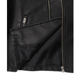 PUダブルライダースジャケット | WEGO【MEN】 | 詳細画像8