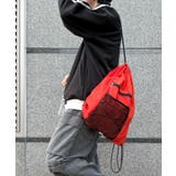 レッド | コードデザインナップサック | WEGO【MEN】