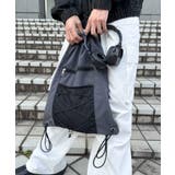 グレー | コードデザインナップサック | WEGO【MEN】