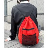 コードデザインナップサック | WEGO【MEN】 | 詳細画像4 