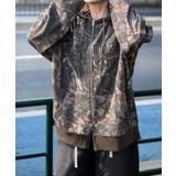 リアルツリーカモフラBIGZIPパーカー | WEGO【WOMEN】 | 詳細画像9 