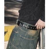 Mクロスモチーフスタッズベルト | WEGO【MEN】 | 詳細画像3