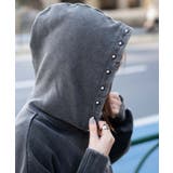 ヴィンテージライクスタッズジップパーカー | WEGO【WOMEN】 | 詳細画像5