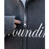 ヴィンテージライクスタッズジップパーカー | WEGO【WOMEN】 | 詳細画像7