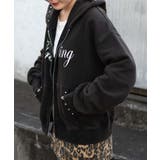 ヴィンテージライクスタッズジップパーカー | WEGO【WOMEN】 | 詳細画像9