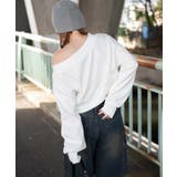 オフショルショートスウェット | WEGO【WOMEN】 | 詳細画像8