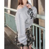 オフショルショートスウェット | WEGO【WOMEN】 | 詳細画像14