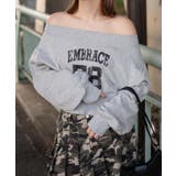 オフショルショートスウェット | WEGO【WOMEN】 | 詳細画像16