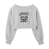 オフショルショートスウェット | WEGO【WOMEN】 | 詳細画像19