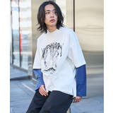 フェイクレイヤードグラフィックT(LS) | WEGO【MEN】 | 詳細画像9 