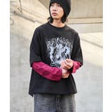 フェイクレイヤードグラフィックT(LS) | WEGO【MEN】 | 詳細画像13 