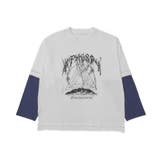 フェイクレイヤードグラフィックT(LS) | WEGO【MEN】 | 詳細画像28 