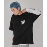 ブラック | 別注BENDAVISアンサンブルグラフィックT | WEGO【MEN】