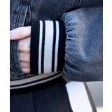 スタジアムロゴデニムショートスタジャン | WEGO【WOMEN】 | 詳細画像5
