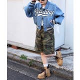 スタジアムロゴデニムショートスタジャン | WEGO【WOMEN】 | 詳細画像9