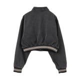 スタジアムロゴデニムショートスタジャン | WEGO【WOMEN】 | 詳細画像15
