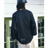 グラフィックダメージニットプルオーバー | WEGO【MEN】 | 詳細画像12