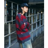 ボーダーダメージニットプルオーバー | WEGO【MEN】 | 詳細画像9