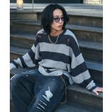 ボーダーダメージニットプルオーバー | WEGO【MEN】 | 詳細画像11