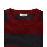 ボーダーダメージニットプルオーバー | WEGO【MEN】 | 詳細画像19
