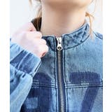 デニムショートバイカーブルゾン | WEGO【WOMEN】 | 詳細画像4
