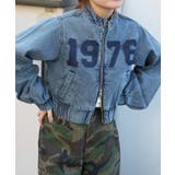 デニムショートバイカーブルゾン | WEGO【WOMEN】 | 詳細画像8
