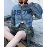 デニムショートバイカーブルゾン | WEGO【WOMEN】 | 詳細画像10