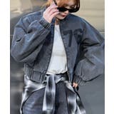 デニムショートバイカーブルゾン | WEGO【WOMEN】 | 詳細画像12