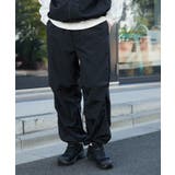 ブラック | ナイロンイージーパンツ | WEGO【MEN】