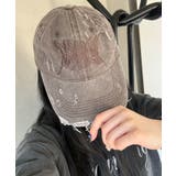 トライバルロゴダメージピグメントキャップ | WEGO【MEN】 | 詳細画像2 